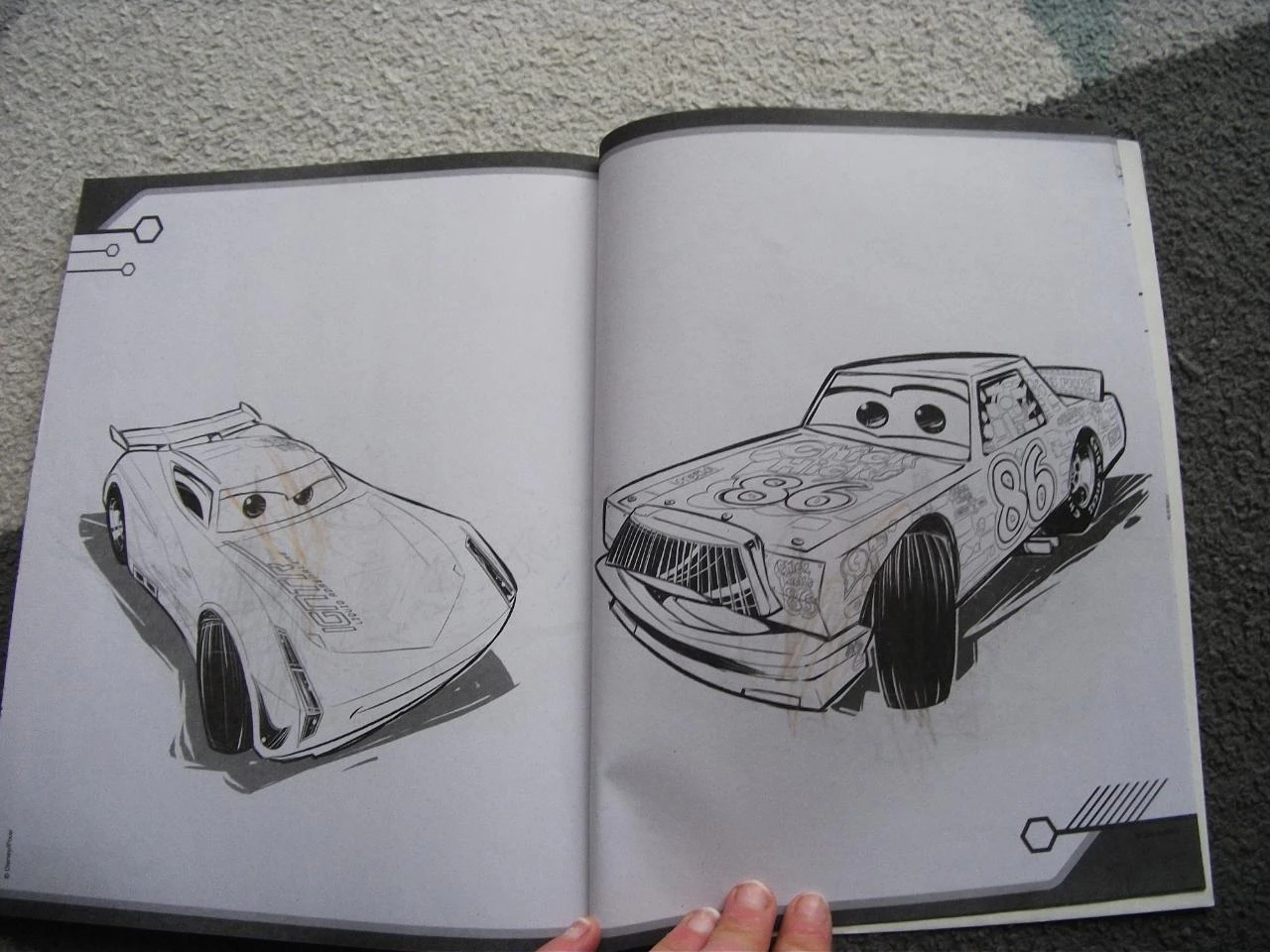 Lote de 2 livros de colorir Carros – photo 12